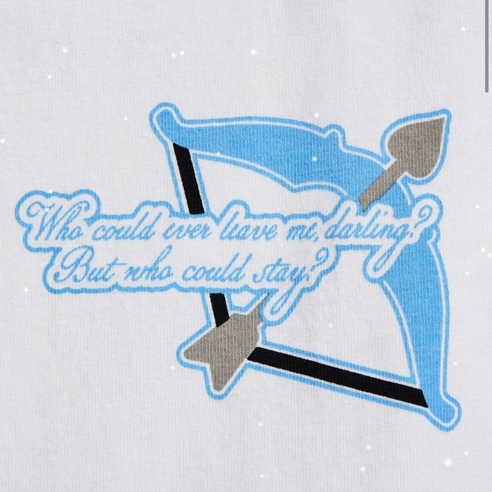 LOVER Lyrics emboldened on this Taylor Top SOLD OUT ON TAYLOR’s OFFICIAL WEBSITE - Picture 5 of 12